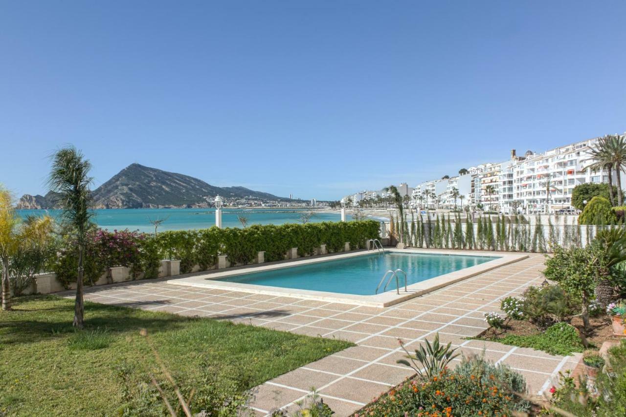 Апартаменты Atico-Loft Frente Al Mar Con Piscina Y Parking Альтеа Экстерьер фото